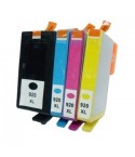 CONJUNTO DE 4 TINTEIROS COMPATIVEIS HP 920XL ( COM CHIP )   