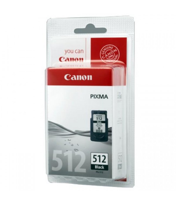 Tinteiro Canon Original PG 512 preto                        