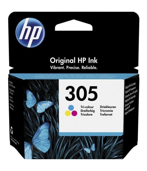 Tinteiro Oiginal HP 305 Tricolor (3YM63AE)                  