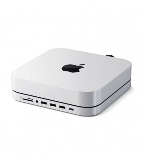 Satechi - Stand & Hub for Mac Mini with SSD Enclosure (sv)  