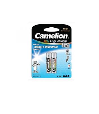 Pilhas Digi Alcalina AAA / LR03 1.5V (2 pcs) Camelion       