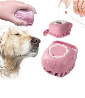 escova-dispensador-de-shampoo-para-animais---rosa