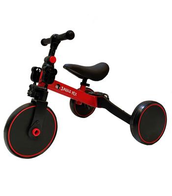 triciclo-infantil-conversivel-3-em-1-jungle-mix-vermelho