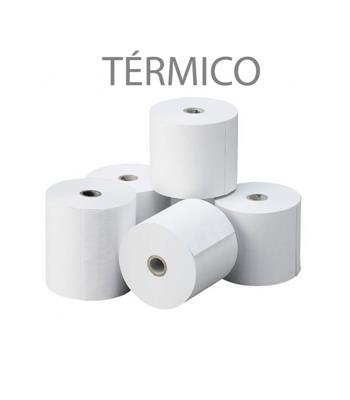 Rolos de papel térmico 57x60x11 - Pack 10                   