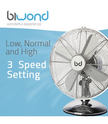 Biwond Ventoinha BW0085 - 3 Velocidades 40W (12")