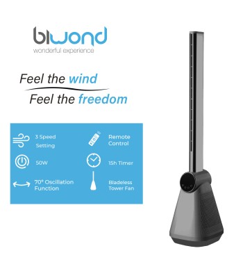 Biwond Ventoinha Torre CoolFeel 50W