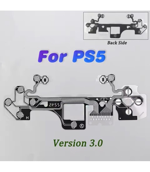 Circuito Ribbon para comandos DualSense PS5 V3 Circuito Ribbon para comandos DualSense PS5 V3