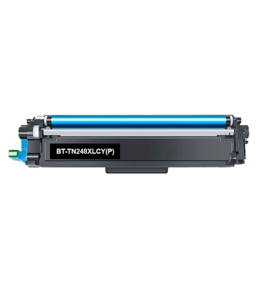 Toner Compatível Brother TN-248 / TN248XL C Azul Toner Compatível Brother TN-248 / TN248XL C Azul