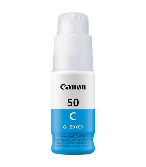 Canon GI50 Azul Garrafa de Tinta Original - GI50C/3403C001