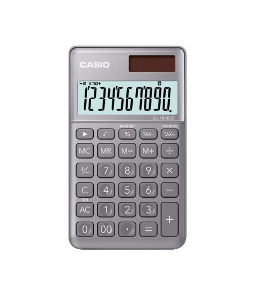Casio Calculadora de Bolso 10 Digitos Cinza (SL-1000SC)