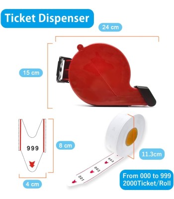 Kit Gestão Senhas Vez Visor com 3 Digitos 1 Visor 3 chamadores