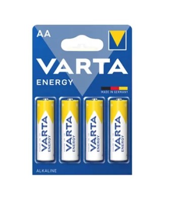 Varta Pilhas Alcalinas LR6 AA 1.5V 2600mAh 4un