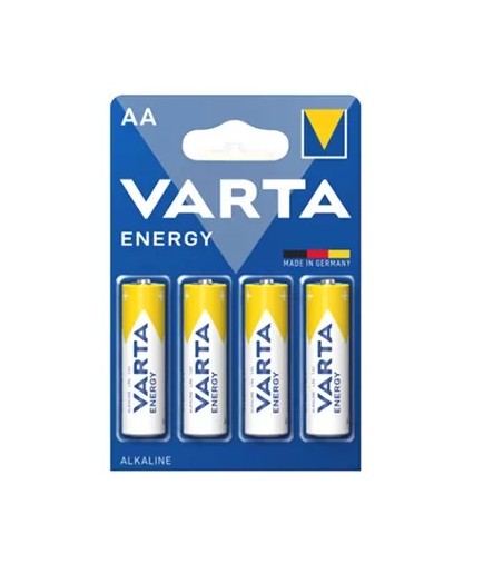 Varta Pilhas Alcalinas LR6 AA 1.5V 2600mAh 4un