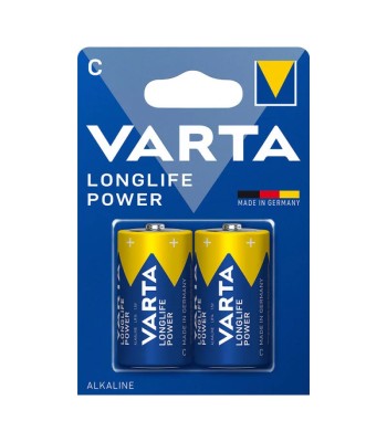 Pilhas LongLife Power Alcalina C size -LR14 / 1.5V - (2 pcs)