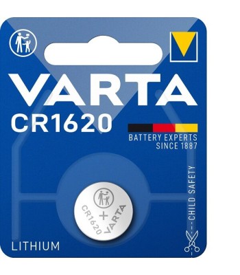 Pilhas de botão Litio CR1620 3V (1 pcs) Varta