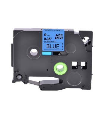 BROTHER TZE-521 Preto/Azul Fita rotuladora compatível TZ-521 (BR-TZ521)