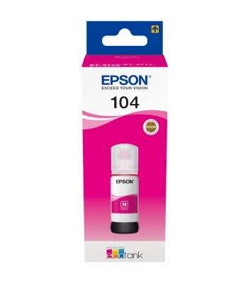Epson Tinta Original para104 Magenta 65ml C13T00P340
