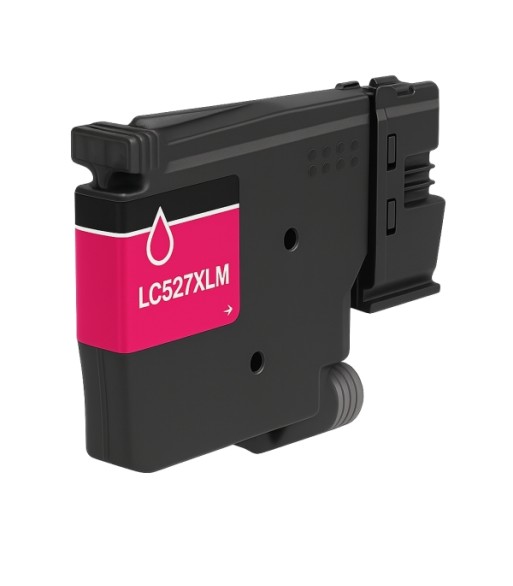 Tinteiro Compativel Brother LC527XL Tinta Pigmentada Magenta
