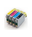 Pack de 4 tinteiros compativeis T 1281-4 (1285)             