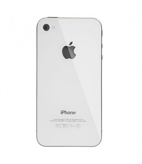 Backcover white para iPhone 4                               