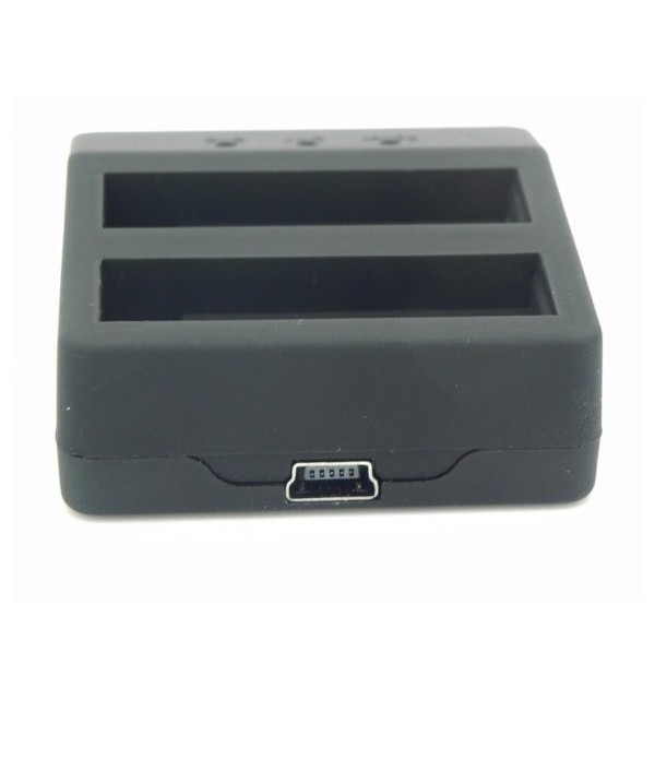 Carregador Duplo Compativel com baterias GoPro Hero 4       
