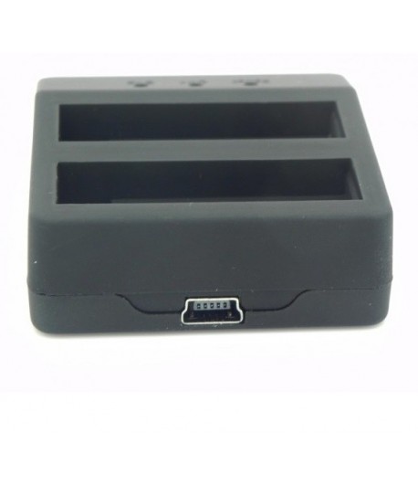 Carregador Duplo Compativel com baterias GoPro Hero 4       