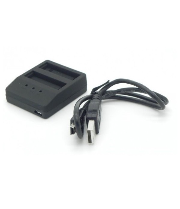 Carregador Duplo Compativel com baterias GoPro Hero 4       