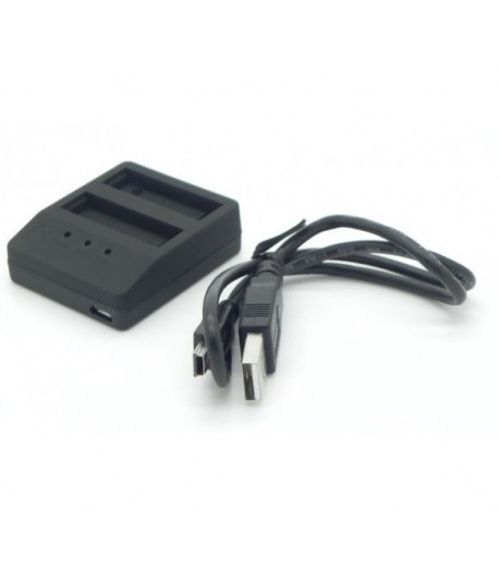 Carregador Duplo Compativel com baterias GoPro Hero 4       