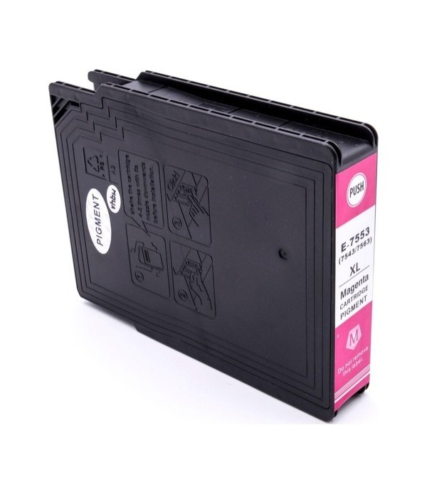Tinteiro Compatível Epson T7553 / T7563 - Magenta